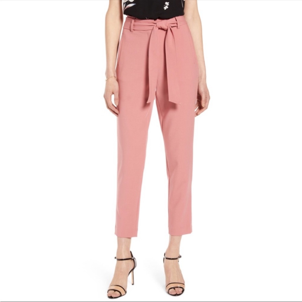 Halogen tie twill pants